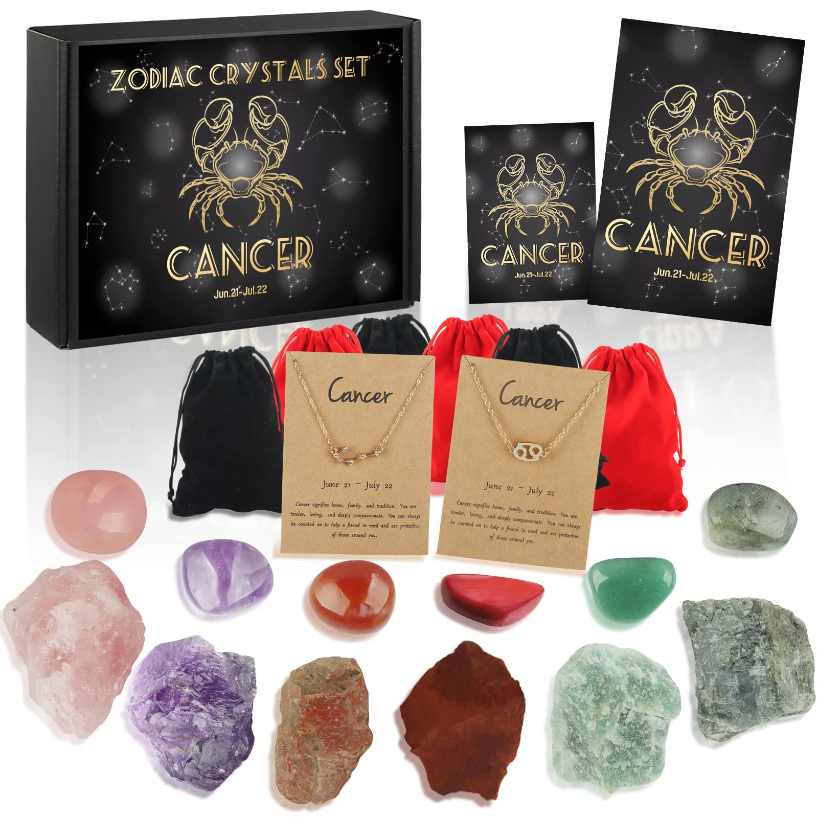 Zodiac Crystals Gift Set