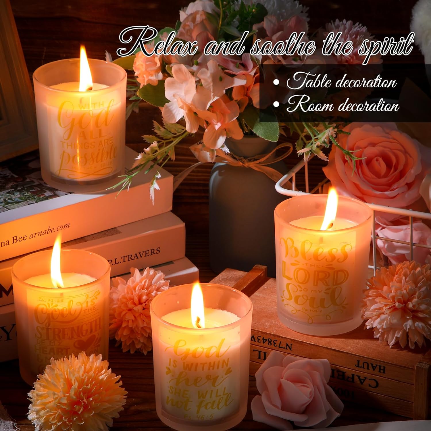 Christian Inspired Scented Candle Set