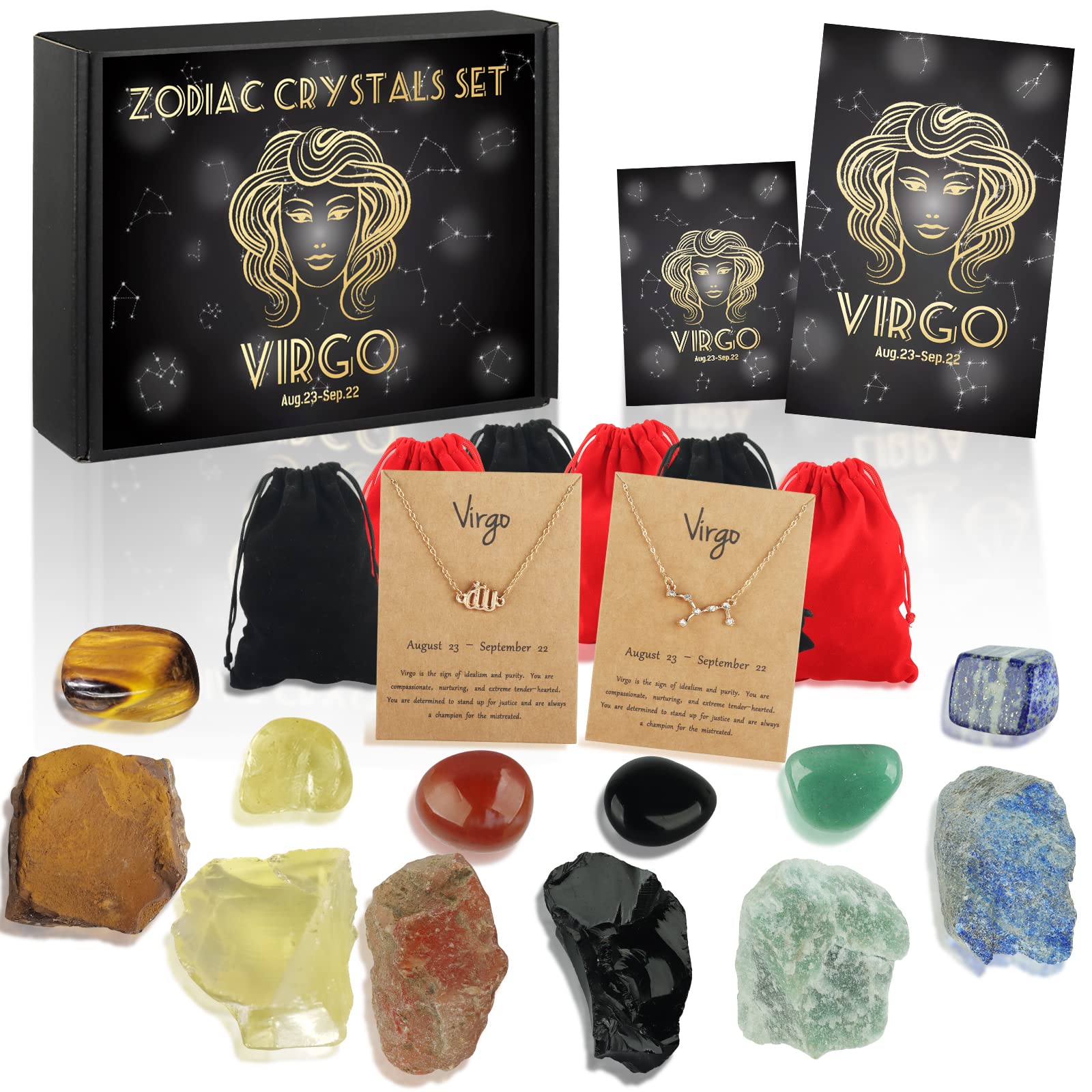 Zodiac Crystals Gift Set