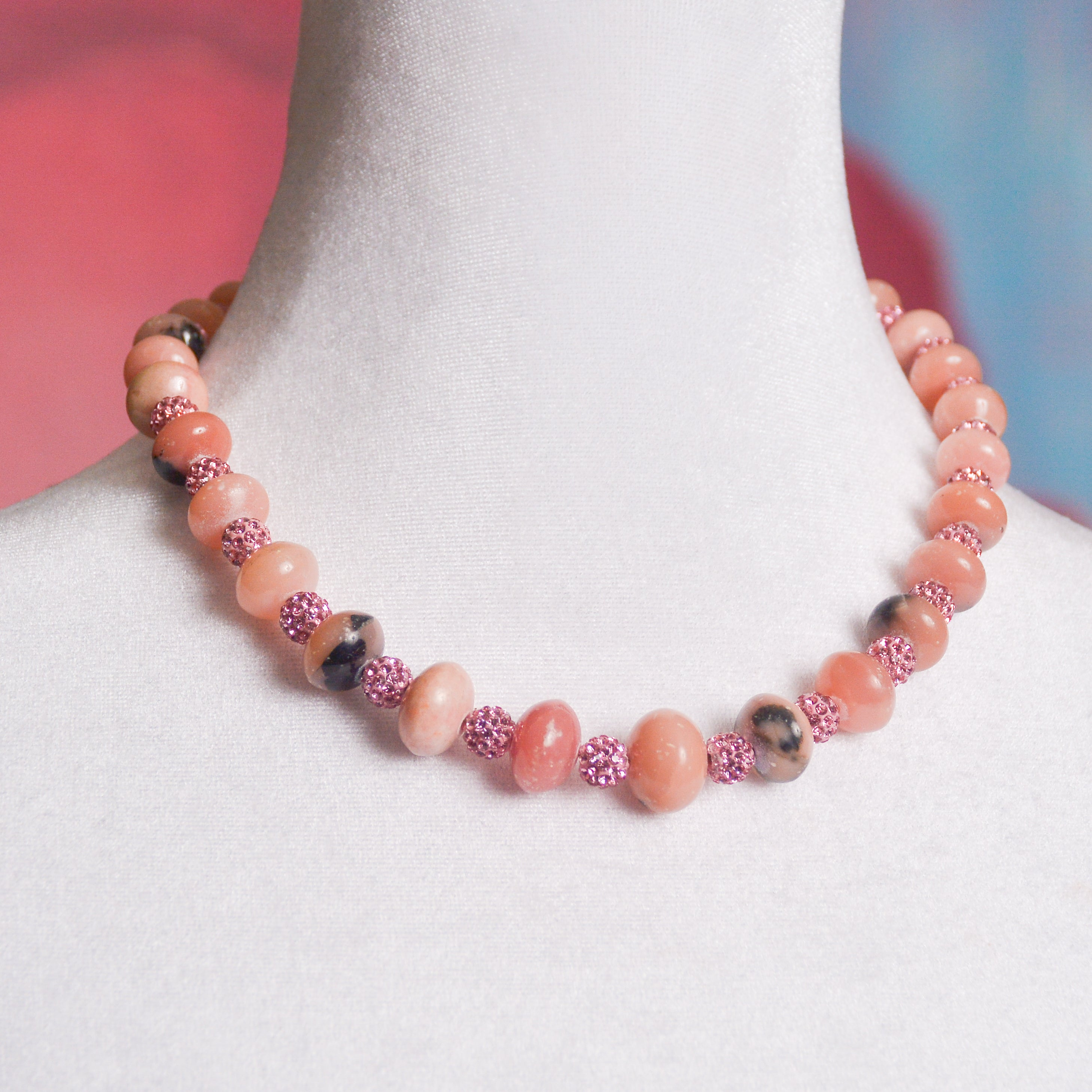 Hope Pink Opal Necklace