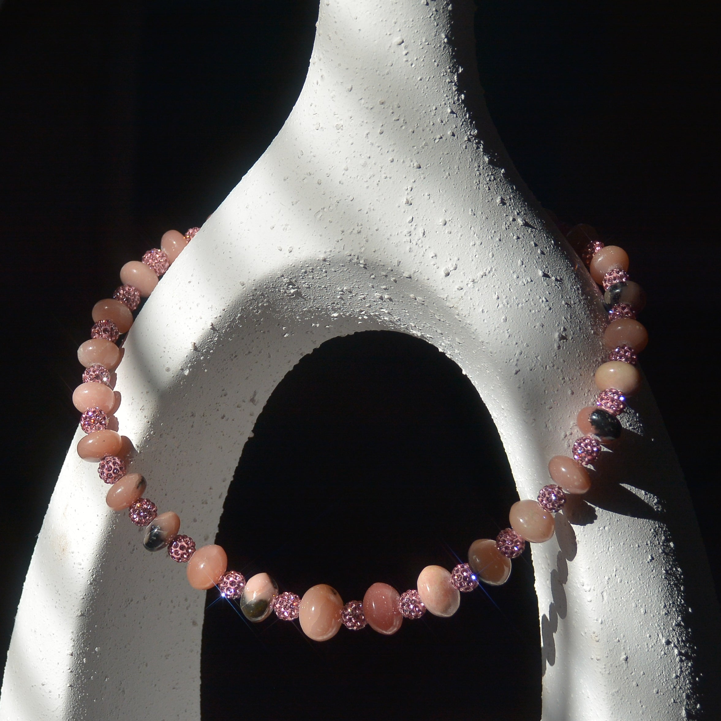 Hope Pink Opal Necklace