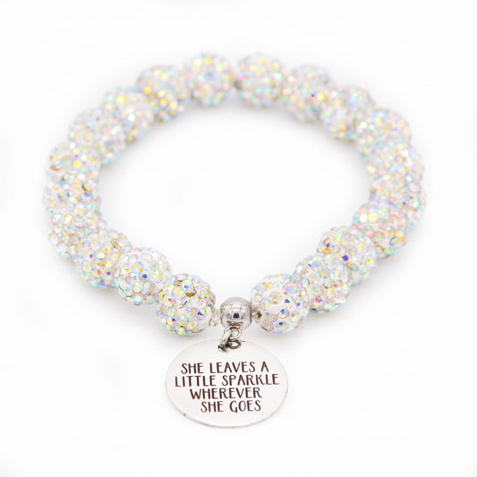 Inner Sparkle Shamballa Charm Bracelet - Faith2Felicity