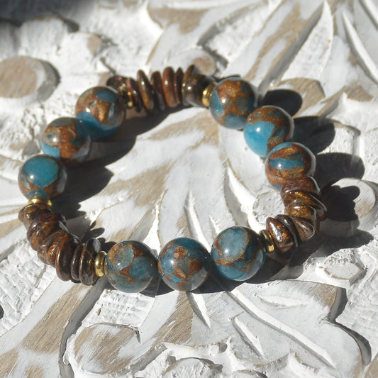 Positive Discernment Matriz Jasper Bracelet - Faith2Felicity